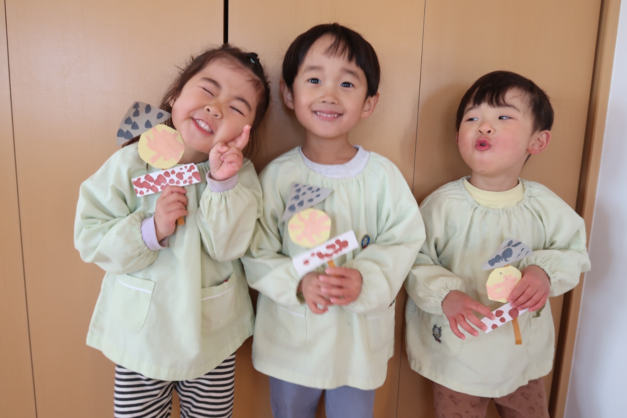 今年は大きなお芋が たくさん収穫できました。