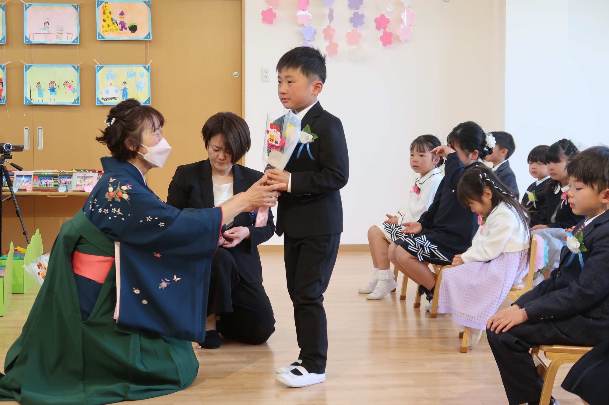美味しいお芋が焼けました。「まいう～」