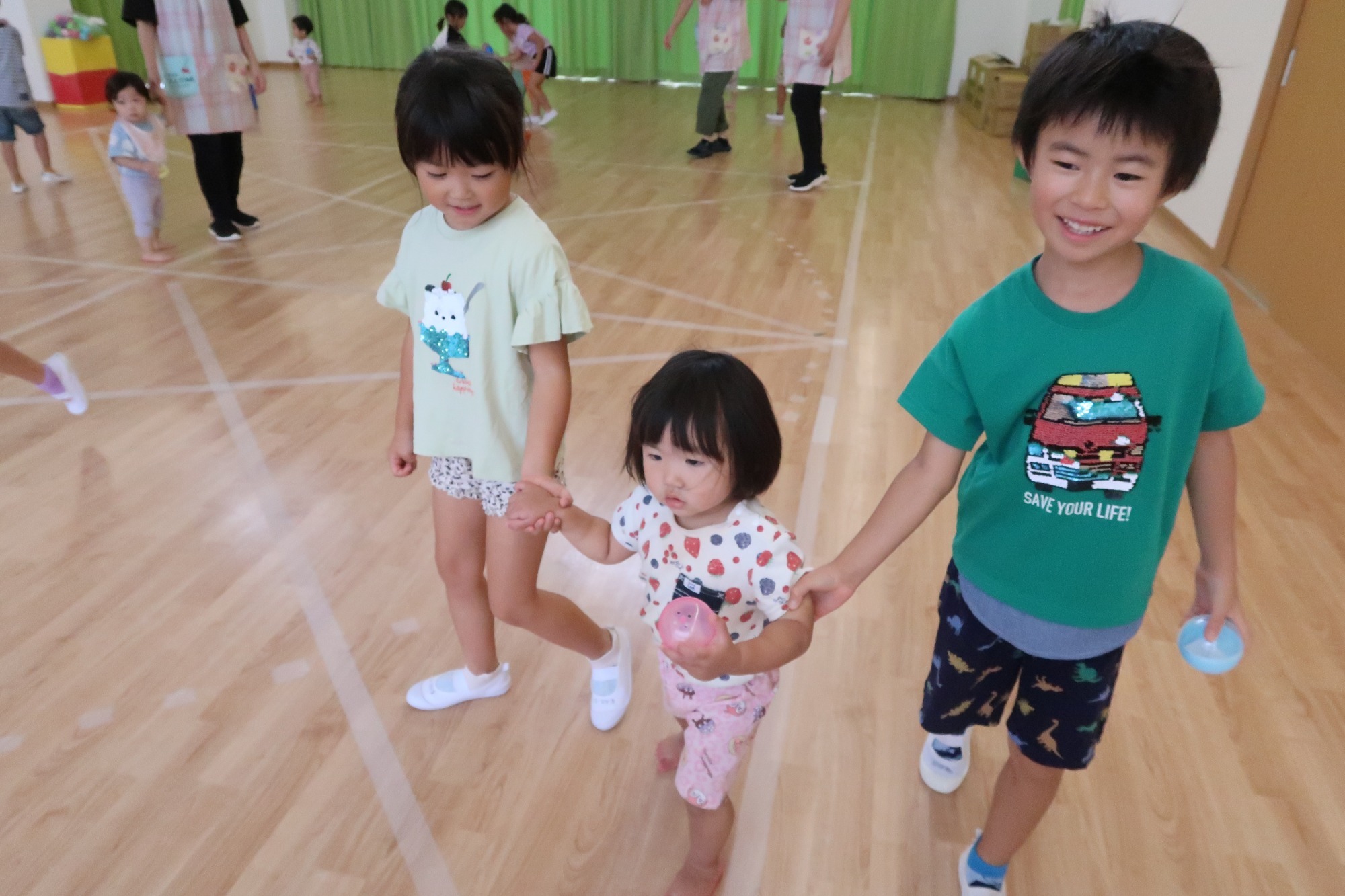 先生‼何してあそぼう？