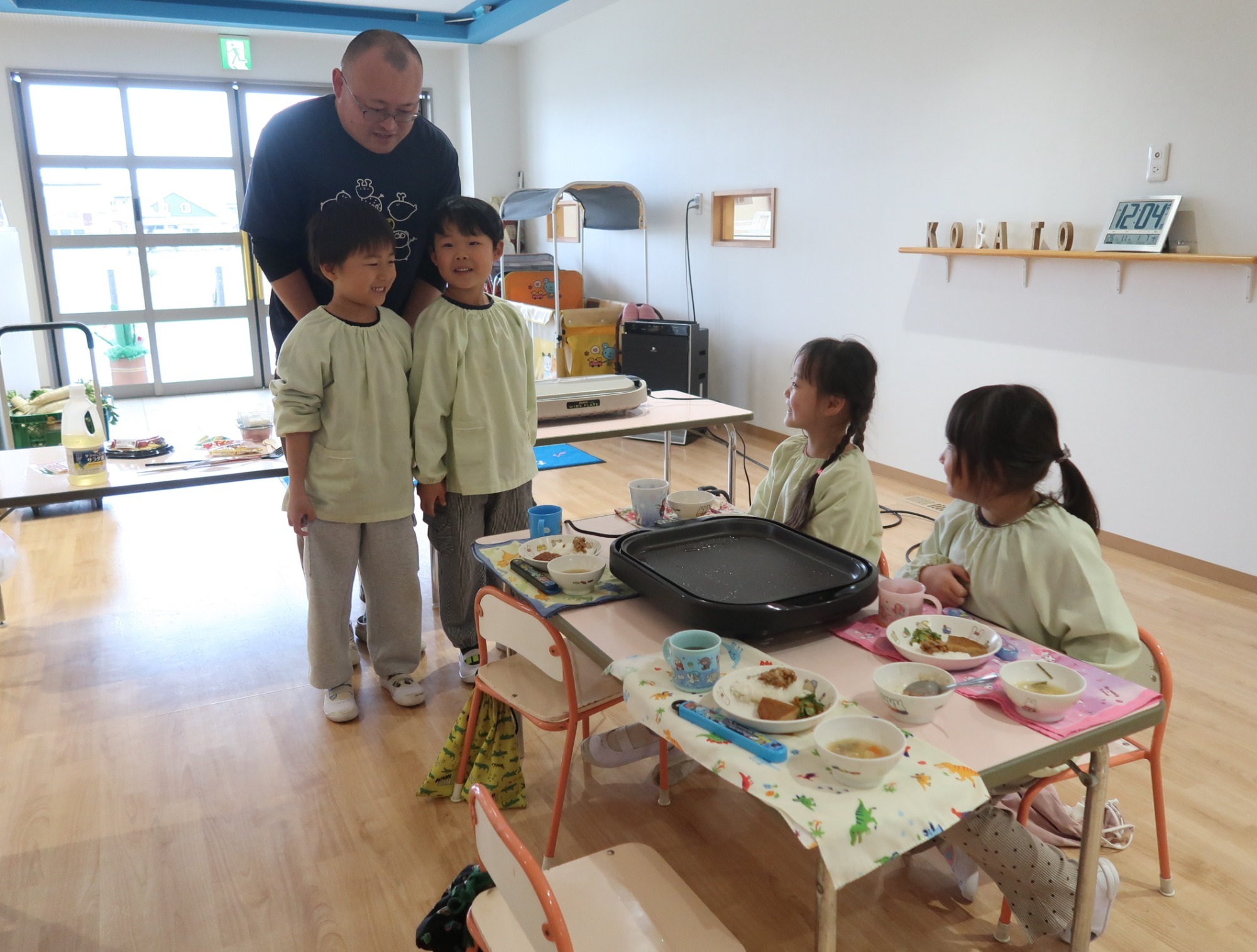 先生‼何してあそぼう？