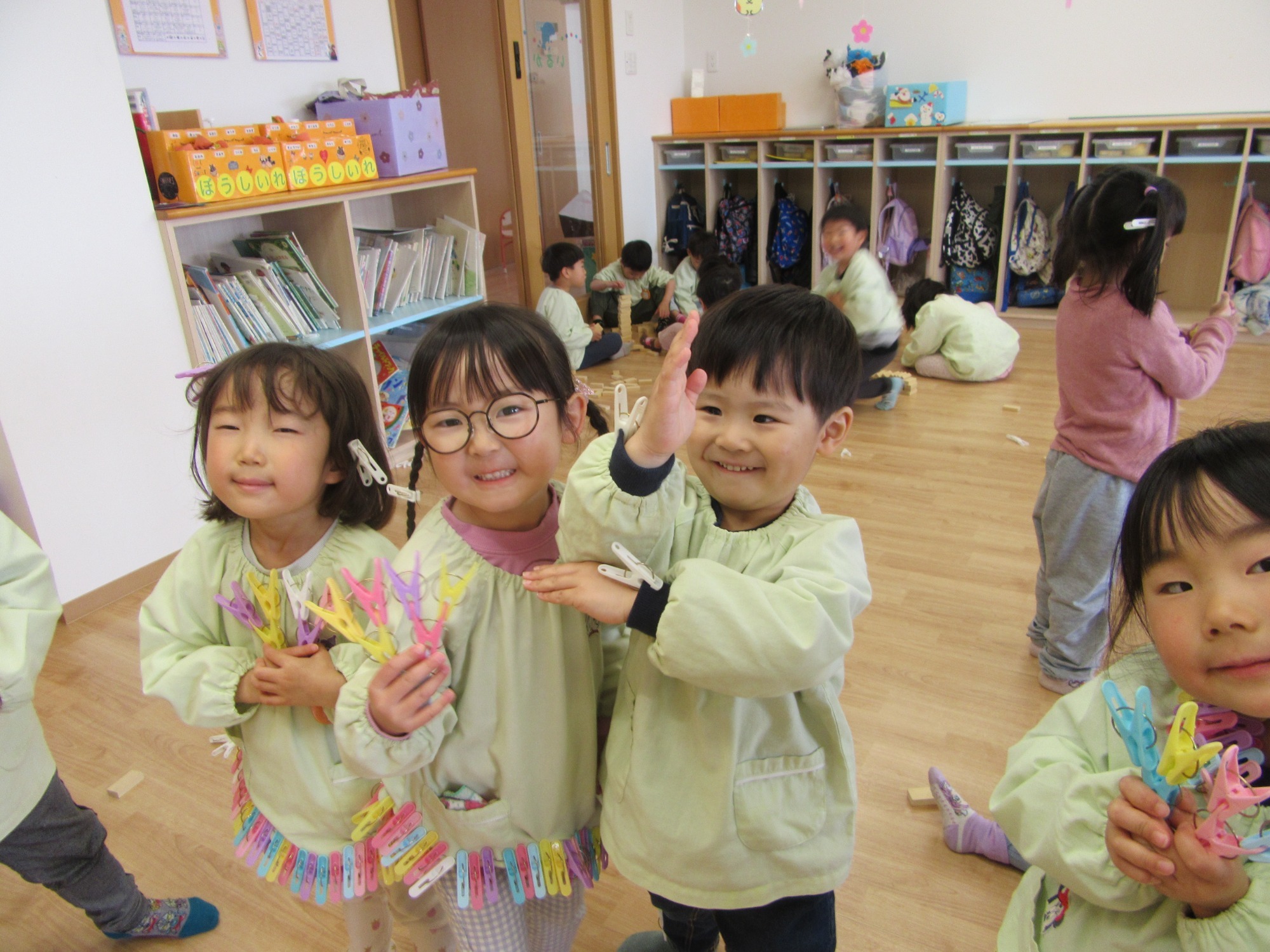 美味しいお芋が焼けました。「まいう～」
