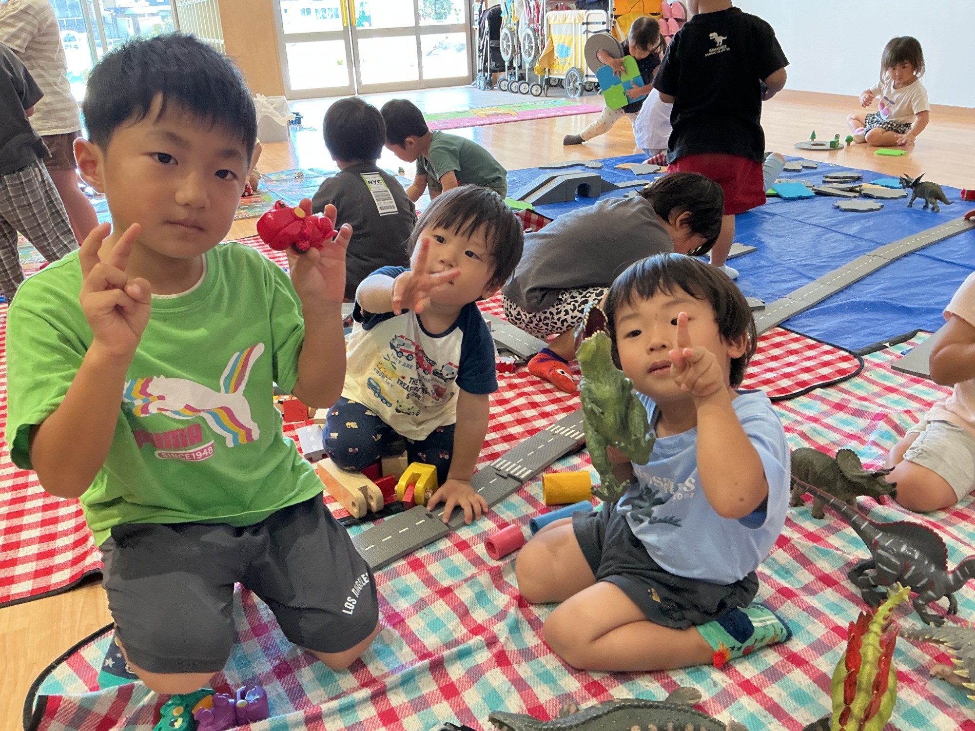 先生‼何してあそぼう？